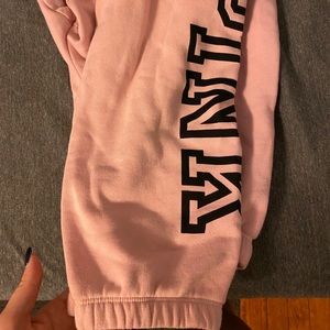 Light pink sweatpants